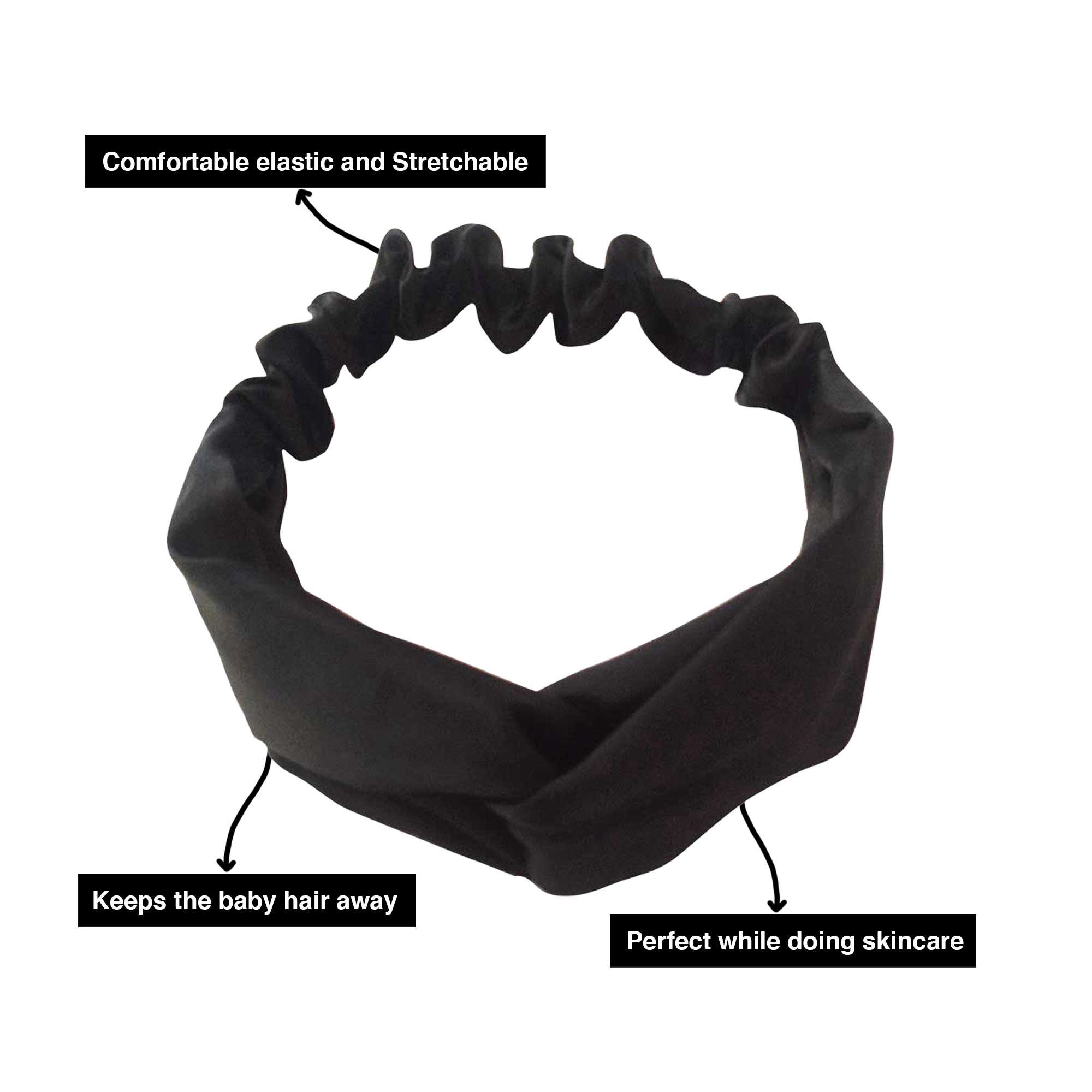 Satin Twisted Headband - Image 2